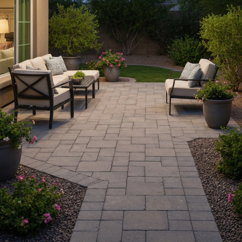 Patio Installation in Anthem