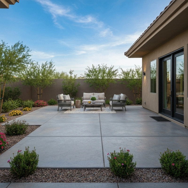 Concrete Patios in Anthem