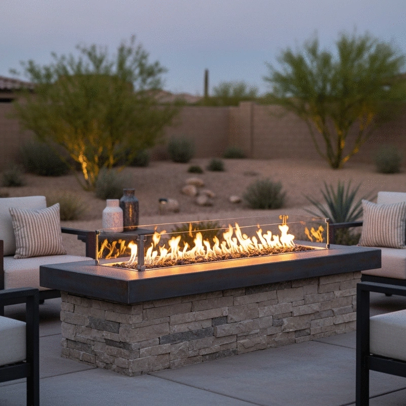 Professional Fire Features in McDowell Mountain Ranch, Cave Creek