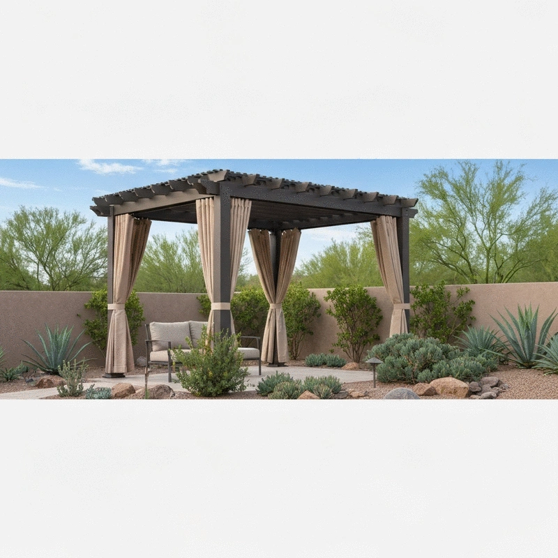 Monsoon-Ready Pergolas in Cave Creek, AZ