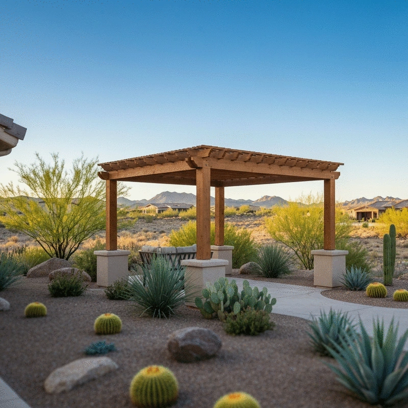HOA Compliant Pergolas in North Scottsdale, Cave Creek