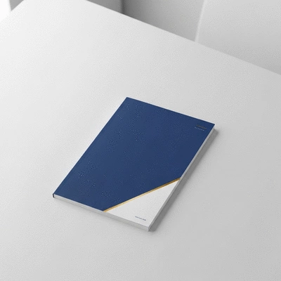 Digital guide or eBook mockup