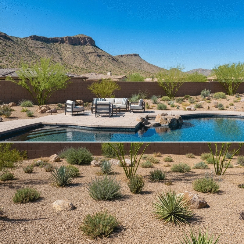 Backyard Transformations Near Desert Hills, Cave Creek