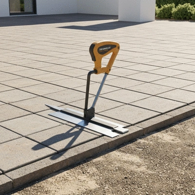 Patio installation process