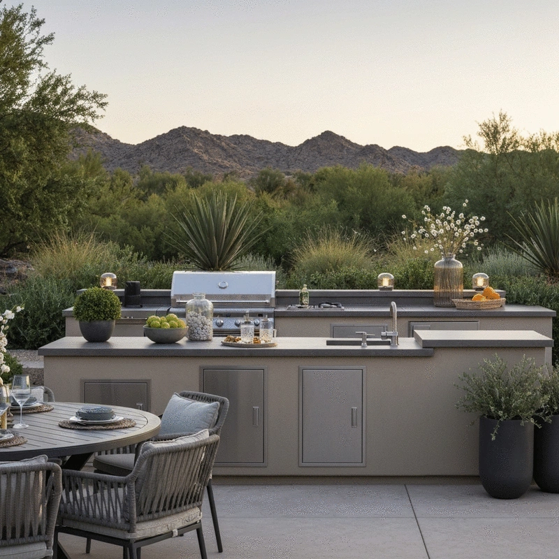 Outdoor Kitchens for Entertaining Cave Creek, Lonesome Valley