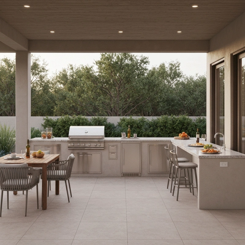 Outdoor Kitchen Builder in Cave Creek, Tramonto