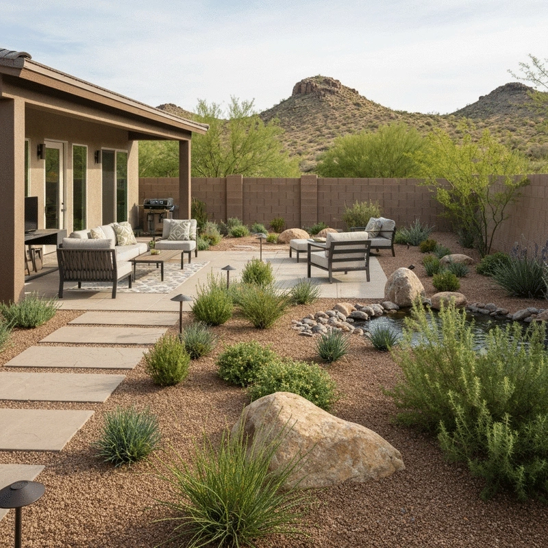 Local Backyard Renovations in Cave Creek Foothills