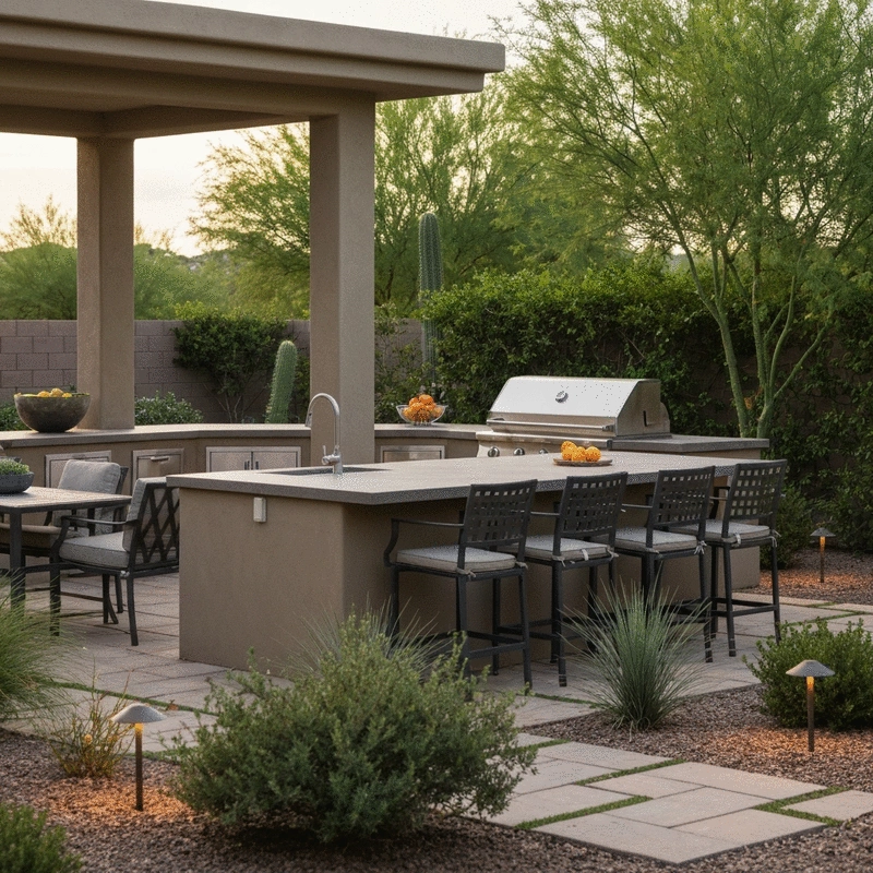 Outdoor Kitchens in Cave Creek, Tatum Ranch Area