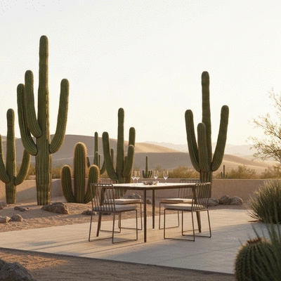 Patio dining experience