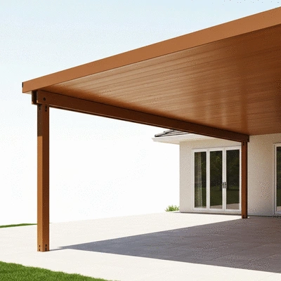 Alumawood patio covers in a beautiful outdoor setting