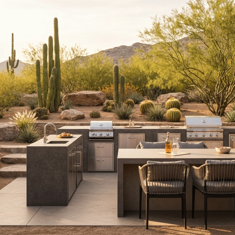 Top Rated Outdoor Kitchen Cave Creek, Desert Hills