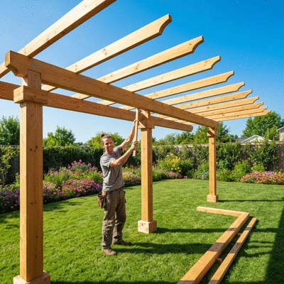 Building a pergola